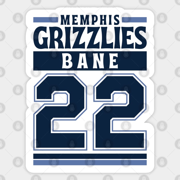 Memphis Grizzlies Bane 22 Limited Edition Sticker by Astronaut.co